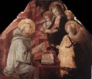 Fra Filippo Lippi, The Virgin Appears to St Bernard